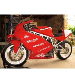 Carénage en 3 parties Ducati Supersport 600/750/900 SS montage 1