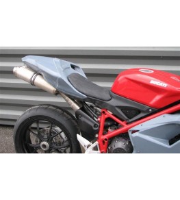 Coque arrière monoplace Ducati 848 1098 et 1198 montage à blanc