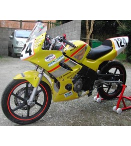 Carénage en 2 parties Honda 125 CBR de 2004 à 2010 vue gauche