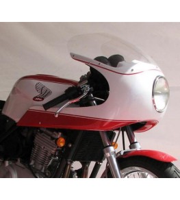 Tête de fourche type Café Racer sur Honda CB 500