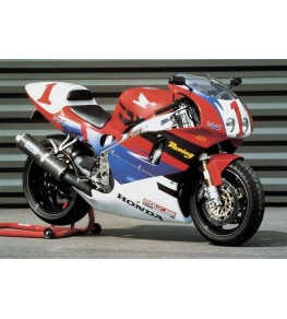 Carénage NSR Réplica CBR 900 RR 92-99 monté vue droite