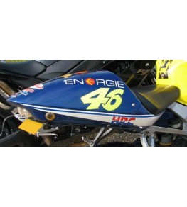 Coque arrière biplace CBR 929 RR 00-01 montée et peinte Rossi