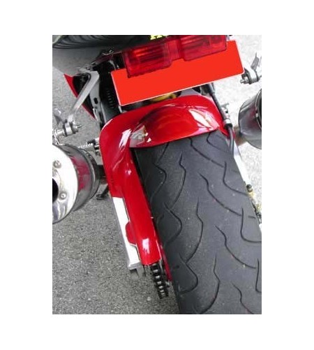 Garde-boue Arrière Honda VTR1000 SP2 - Référence 80100-MCF-D30 - Noir, Plastique, Origine Japon