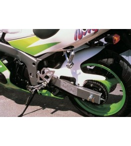 Garde boue arrière ZX6R 95-97 avec carter de chaîne peint et monté