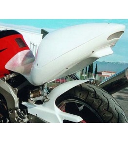 Coque arrière biplace ZX6R 98-99 montage 2 vue arrière