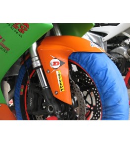 Garde boue avant ZX6R 05-06 monté et peint orange