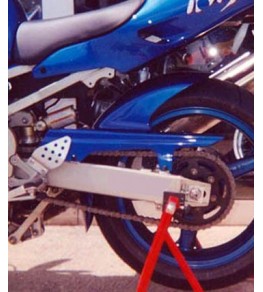 Garde boue arrière ZX9R 98-99 monté et peint