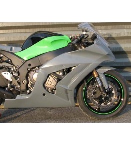 Carénage en 2 parties ZX10R 11-14 vue de droite