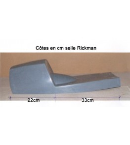 Selle / coque arrière Rickman Réplica côtes et dimensions profil