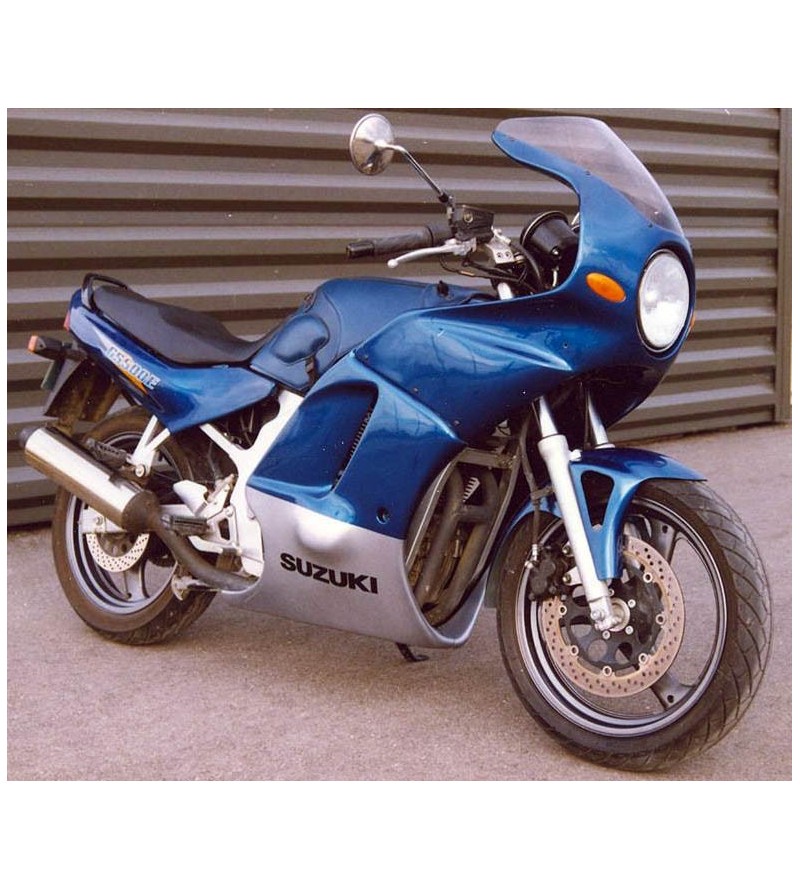 Carénage Arrière Gauche Suzuki GS500 (GSE500) - Modèle 1991, Couleur Bleue - Occasion