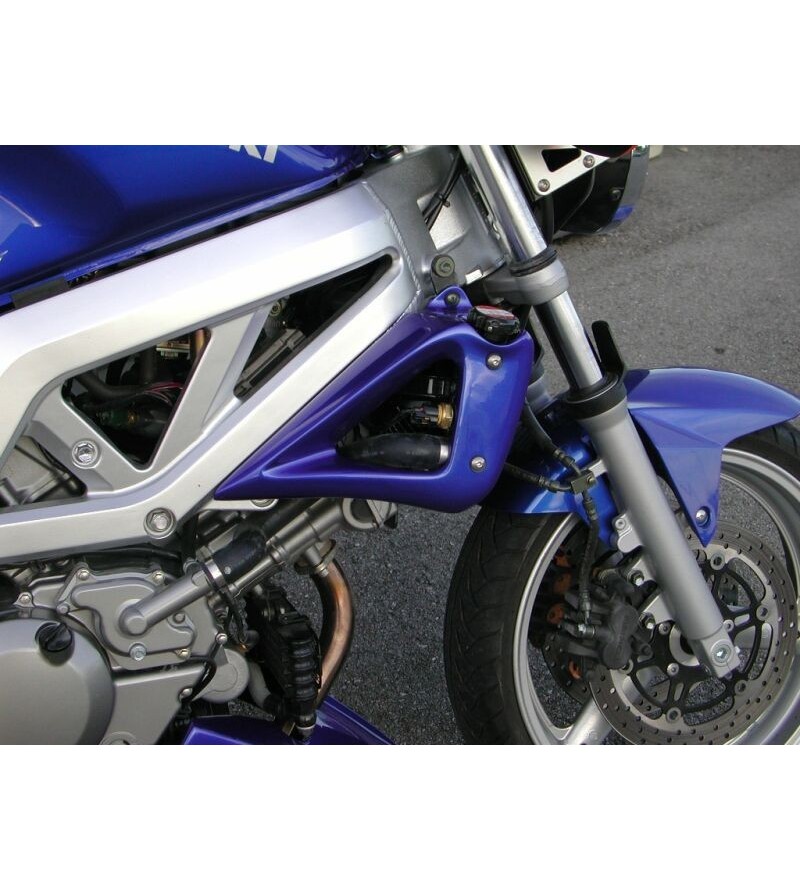 Grille De Protection Pour Radiateur Suzuki SV650 S 2003-2012 - En Aluminium CNC, Noir Ou Argent, Installation Facile