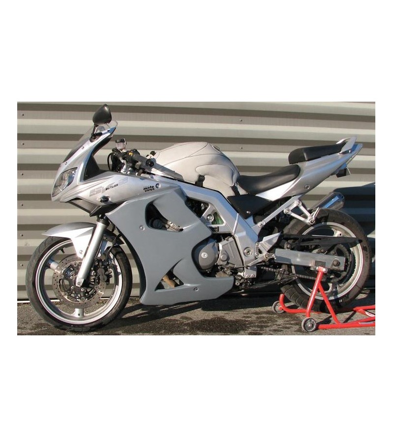 Bas de carénage Evo 2 SV S 650 03-10 vue gauche Bas de carénage Evo 2 SV S 650 03-10 vue gauche