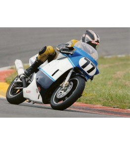 Carénage Endurance en 2 parties 750 GSXR 1985 sur piste Courses Classic