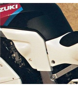 Caches carburateurs 750 GSXR 1992-93 coté gauche