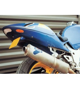 Coque arrière biplace GSXR SRAD 1996-00 montage avec feux perso