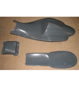 Coque arrière monoplace assise fermée GSXR 600 / 750 06-07