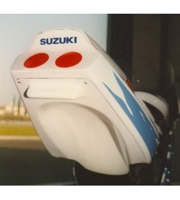 Coque arrière biplace 1100 GSXR 1989-1990 avec passage de roue