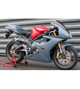 Carénage en 2 parties Daytona 675 06-08 vue sur moto complète