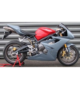 Carénage en 2 parties Daytona 675 06-08 vue droite