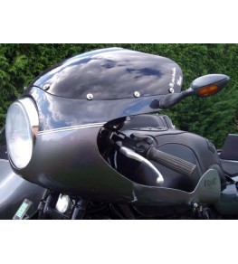 Tête de fourche Rétro TRX montage sur BMW R100 RT