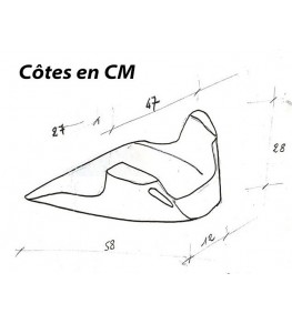 Sabot moteur modèle 219 dimensions