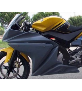 Carénage en 4 parties YZF 125 R 08-14  vue gauche