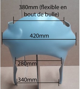 Tête de fourche type Le Mans largeurs