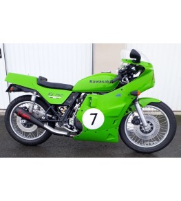 Carénage Sport 406 en 4 parties monté sur Kawasaki KZ 750 de 1978