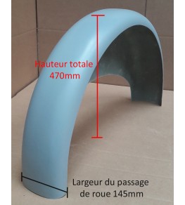 Garde boue de panier pour Side Car Précision dimensions