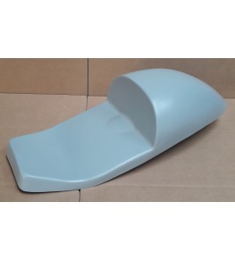 Selle coque arrière Manx Evo 2 brut profil avant gauche