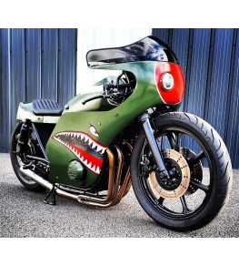 Carénage Commando modifié sur Kawasaki KZ 650 par Seb Kustom Motorcycles