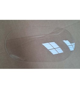 Plexi de phare pour le carénage 424, 401, 419 ou 423 GSXR 750 1985 à 1987 et 1100 1986 à 1988 à plat