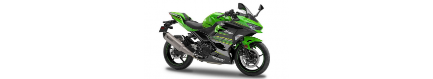 Carénages en stratifié polyester pour Kawasaki ninja 400   2018 à 2023