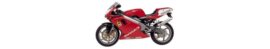 Carénages en polyester pour Cagiva 125 Mito de 1995 à 2003, carénage en 3 parties, coque arrière