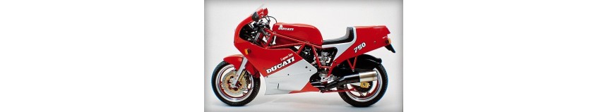 Carénages en polyester pour Ducati 750 F1, carénage en 2 parties, bulle