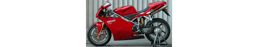 Pour votre Ducati 998 : Carénages en polyester pour Ducati 998, carénage en 6 parties avec ou 