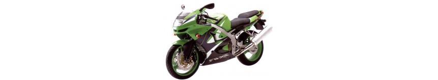 Carénages en stratifié polyester pour Kawasaki ZX6R de 1998 à 1999, carénage en 3 parties coupe origine