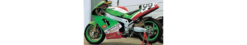 Carénages en stratifié polyester pour Kawasaki 750 ZXR de 1991 à 1992, carénage en 3 parties coupe origine