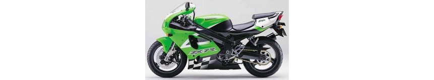 Carénages en stratifié polyester pour Kawasaki 750 ZX7R de 1996 à 2003, carénage en 3 parties ou 2 parties