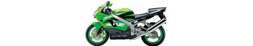 Carénages en stratifié polyester pour Kawasaki ZX9R de 1998 à 1999, carénage en 2 parties avec ou sans découpe