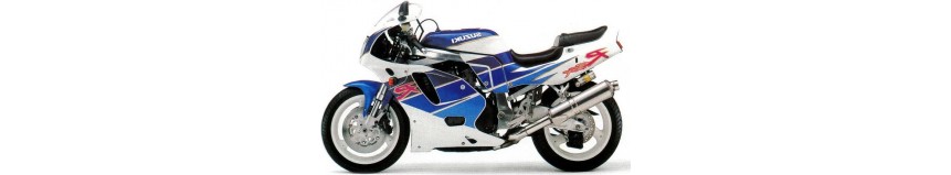 Carénages en polyester pour Suzuki GSXR 750 de 1992 à 1993, en 2 parties coupe origine