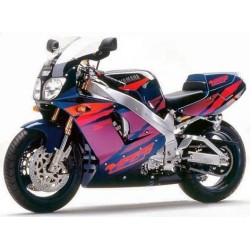 Yamaha 750 YZF 1995 à 1998 (modèle avec radiateur incurvé)