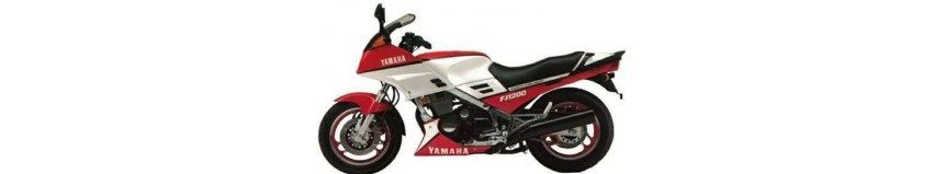 Carénages pour Yamaha FJ 1200 de 1986 à 1987, tête de fourche pour optique origine ou modèle double optiques