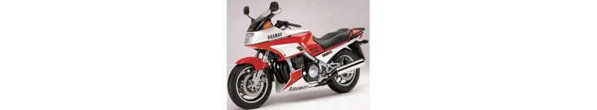 Carénages pour Yamaha FJ 1200 de 1988 à 1990, tête de fourche pour optique origine ou modèle double optiques