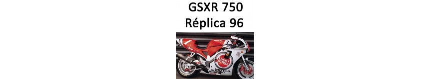 Transformer votre Suzuki GSXR 750 1991 Réplica 1996 look SRAD, carénag