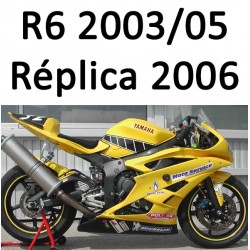 R6 Yamaha 2003 à 2005 Réplica 2006